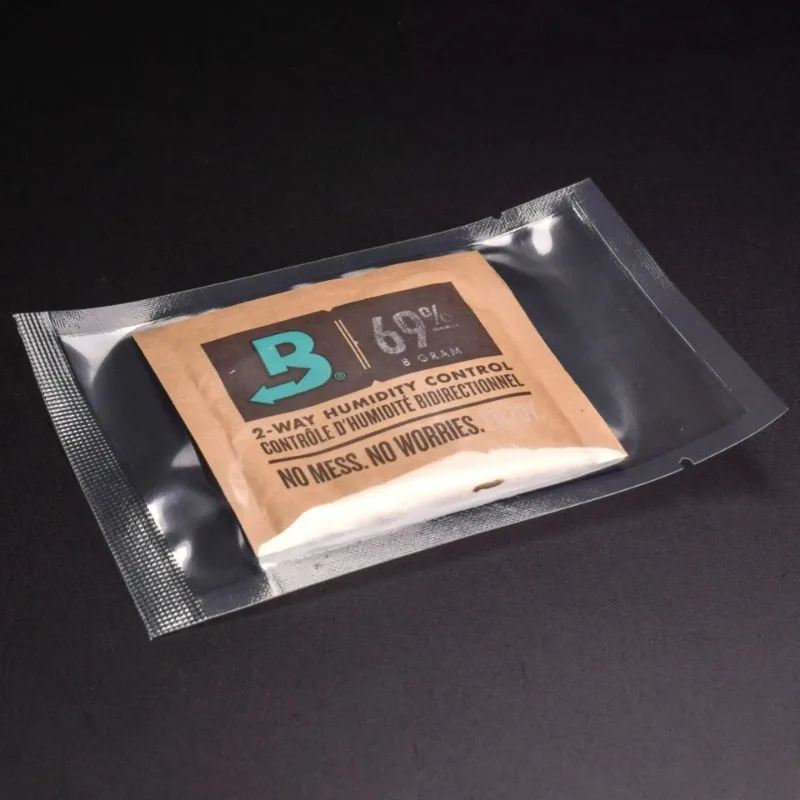 Original Import Boveda Cigar Humidor Bags 72 62 65 69% Tobacco 8g Humidification Pack