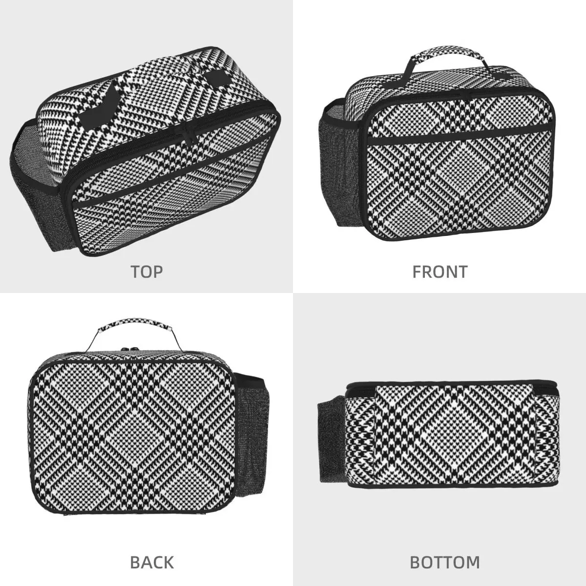 Shemagh Tactical Printed Insulated Lunch Bag for Women Children Portable Food Boxes Thermal Lunch Box Tote