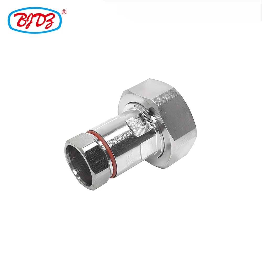 Free Shipping 5PCS Coaxial Din Male Connector Clamp Type Connector for 1/2 Cable