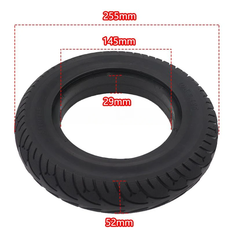 Skuter elektryczny 10-calowa opona 10x2,125 z pełną gumą syntetyczną Nie nadmuchiwana opona przeciwwybuchowa