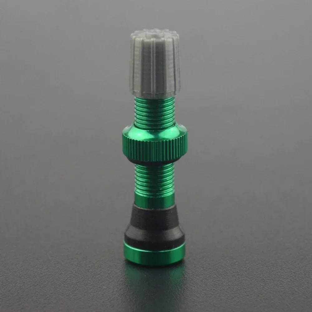 1pc Brand New Tubeless Valve For-Schrader Valve Length 40mm MTB Bike Stainless Steel Material Tire Wheel Bike Tubeless Valve