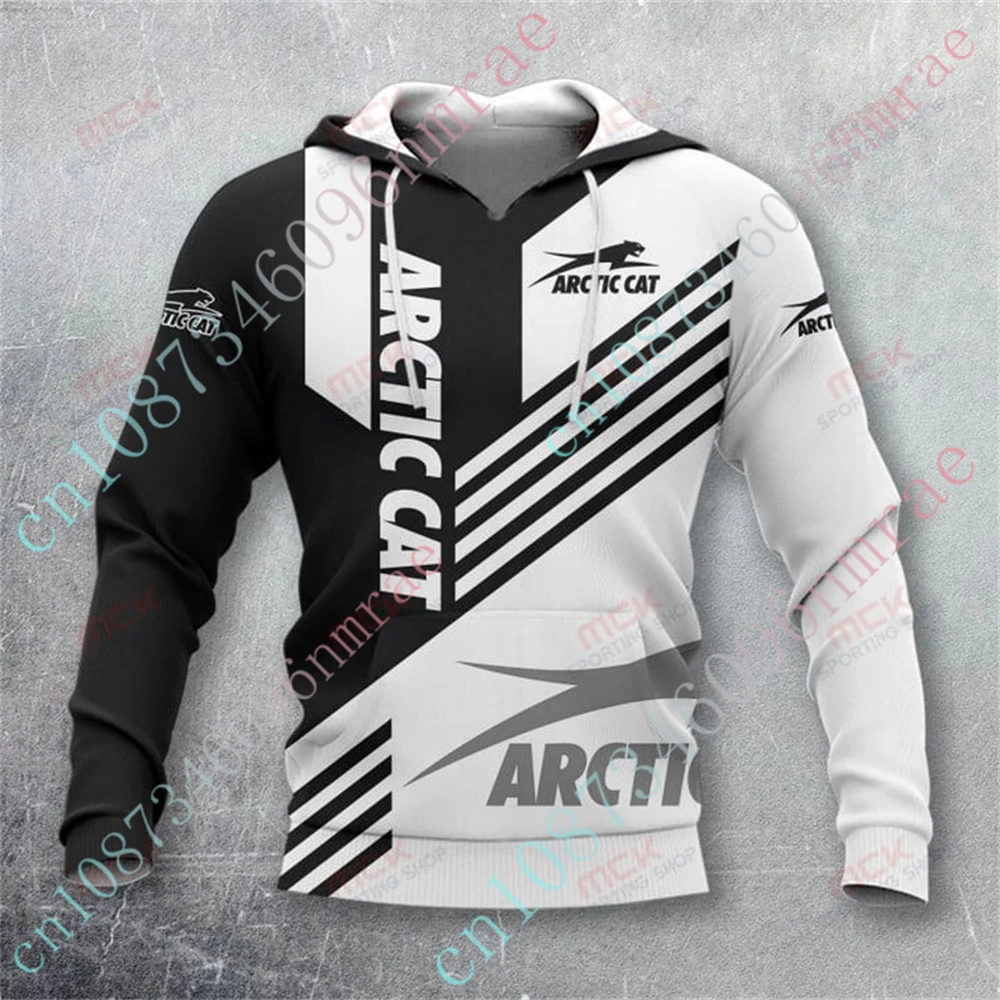 Arctic Cat Clothing Anime Hoodies For Men Women Harajuku Pullover Top Unisex Sweatshirt Casual Oversize Zip Hoodies Custom Logo