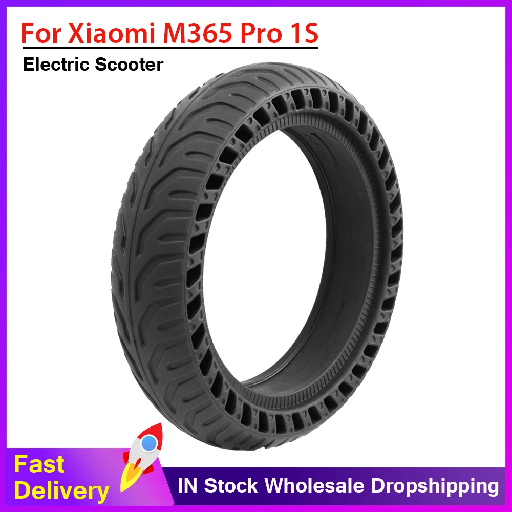 8 1/2x2 Honeycomb Shock Absorber 8.5 Inch Solid Tubless Tire Tyre For Xiaomi M365 Pro 1S Electric Scooter Pro2 Mi3 8.5x2.0 Tire