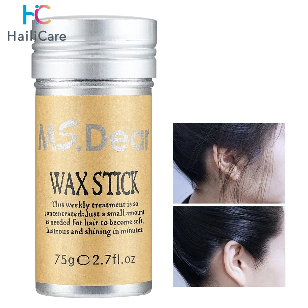 

Broken Hair Artifact Hair Wax Stick Gel Cream Styling Hair Frizz Fixed Fluffy Children Men And Women Styling Wax Lay Down Edges