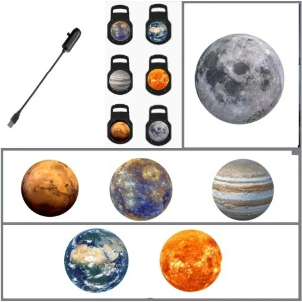 أضواء عرض الهالوين، مرعبة، ضوء ليلي على شكل كوكب الأحلام LED، جو مرصع بالنجوم، أضواء جو لتزيين الجدران