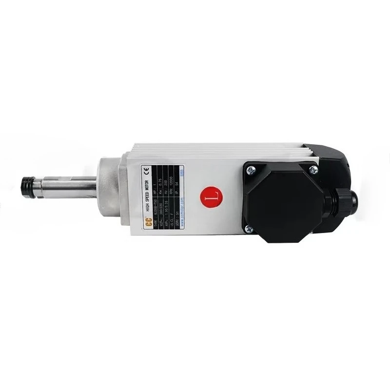 1PC  Trimming Motor Long axis High Speed Motor 0.37KW 300HZ for KDT Edge Banding Machine Woodworking Machine