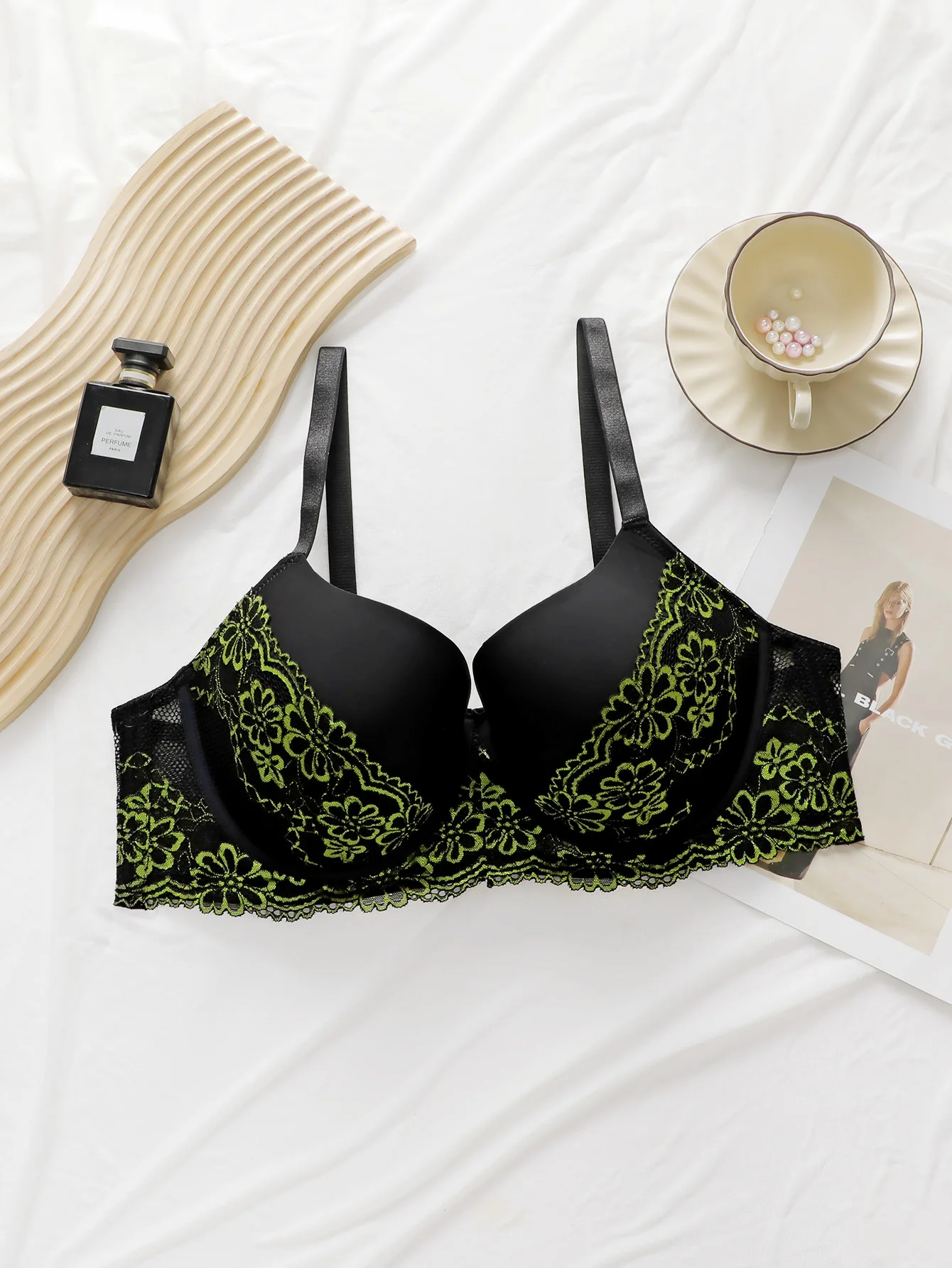 Large Size Bra Blac…