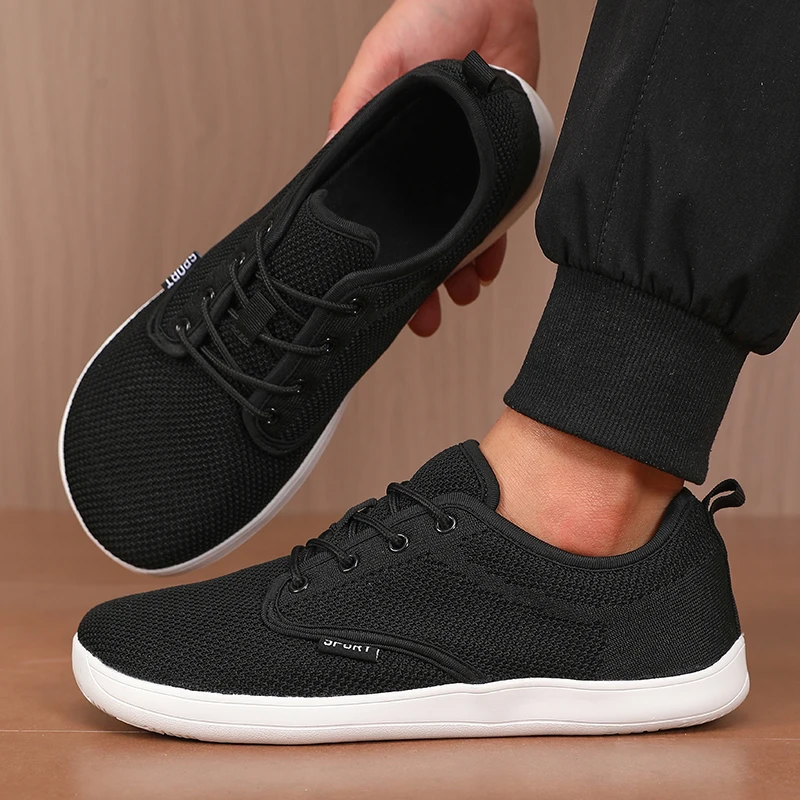 DTQG Barefoot Canvas Sneakers Black 4