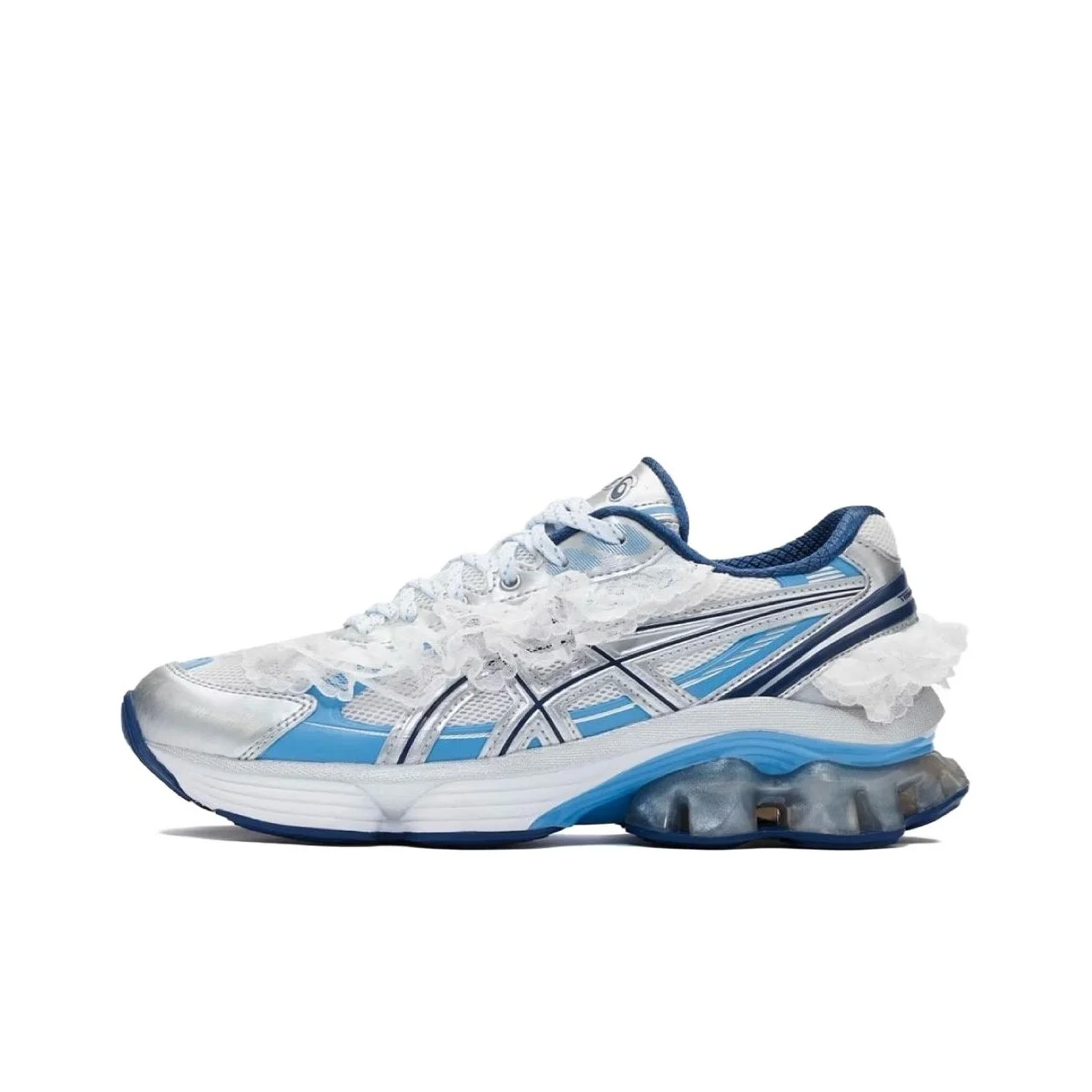 

SHUSHU/TONG x ASICS GEL KINETIC FLUENT Abrasion Resistant Low top Casual Running Shoes Unisex Blue White 1203A822-101