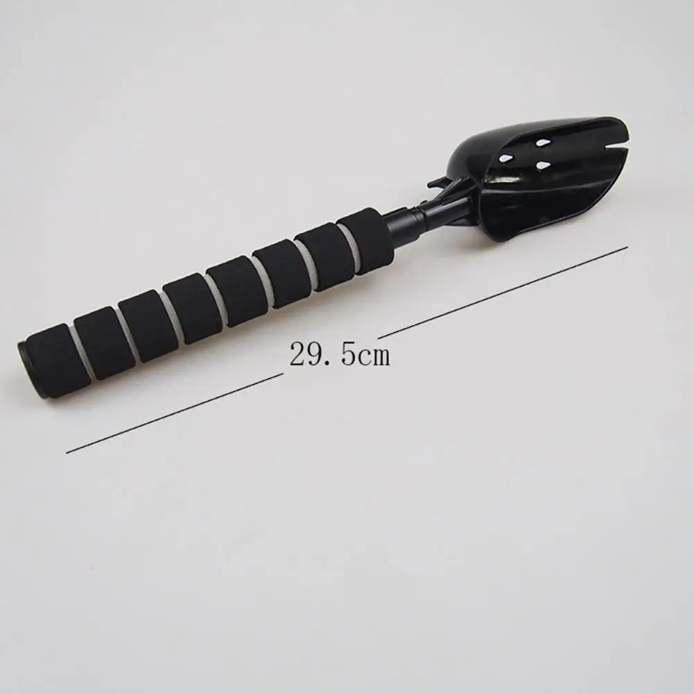 Fishing Bait Scoop  Light Weight Anti-slip Anti-rust  Retractable Mini Lure Spoon Outdoor Fishing