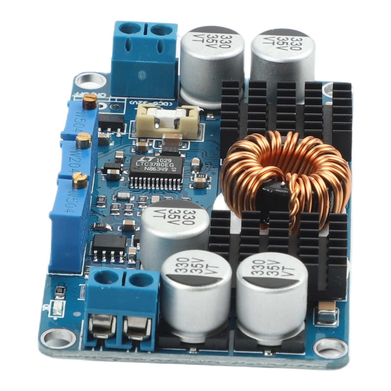 DC DC Step Up Down Regulator with Short Circuit Protection and Constant Voltage Output 5 32V DC In 1 30V DC Out 80W