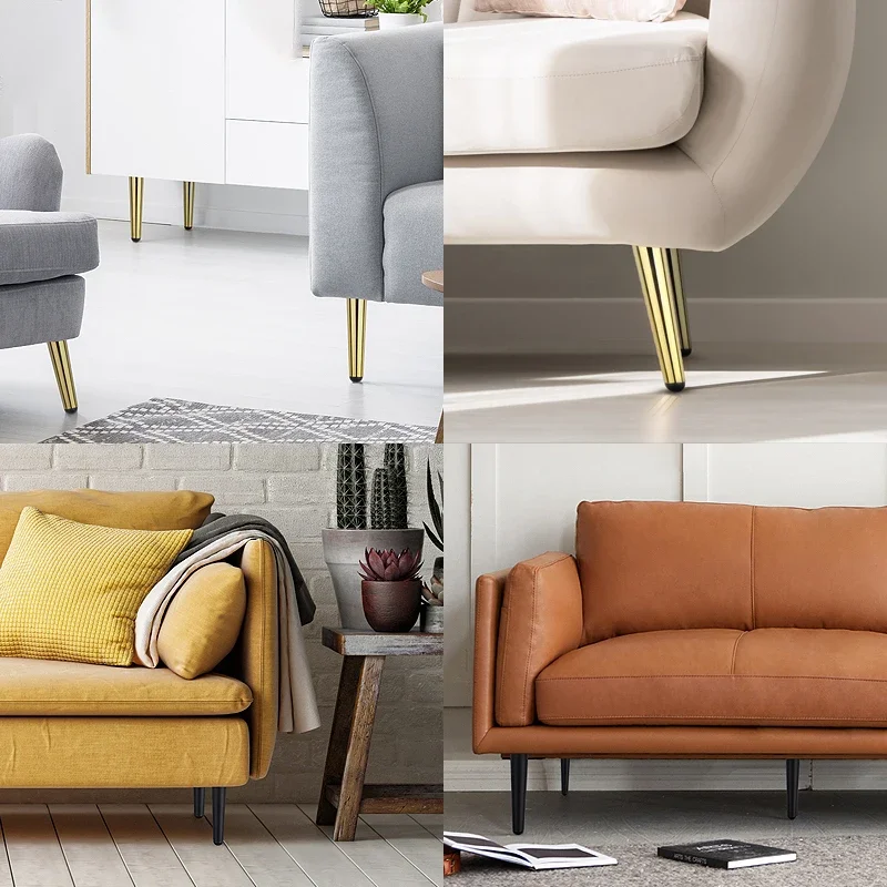 1Pcs Metal Furniture Legs Angled Support Legs Modern Replacement Legs Table Legs Furniture Legs For Kitchen Bar Coffee Table