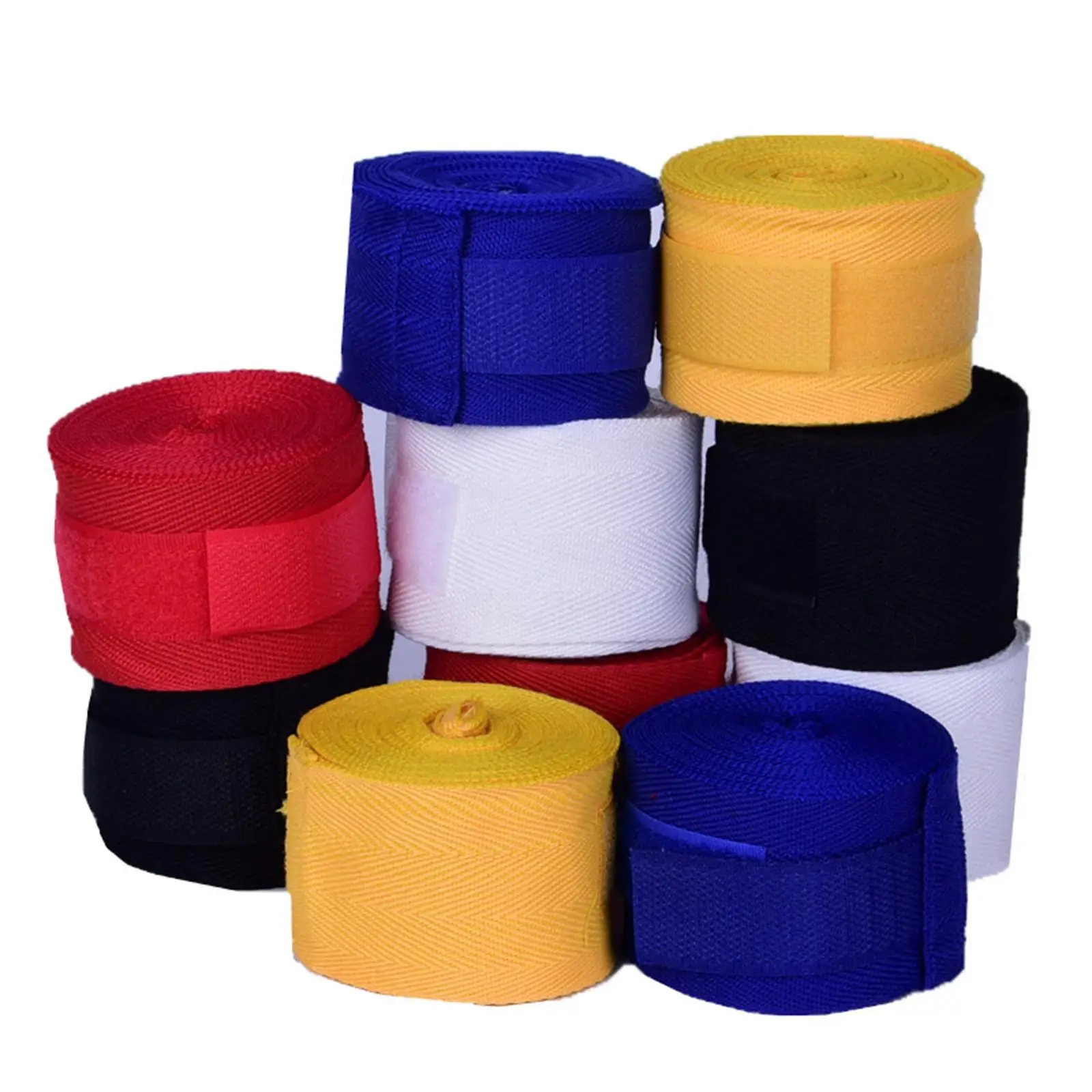Long Cotton Boxing Bandages 16ft Hand Wraps for MMA Mixed Martial Arts Heavy Bag Training Wrist Support for Men Women Kids