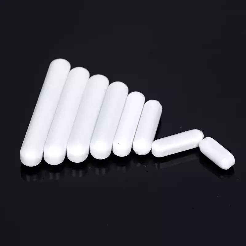Mezclador de PTFE práctico resistente a la corrosión, Lisa barra giratoria, agitador biológico, varilla de barra de agitación, investigación