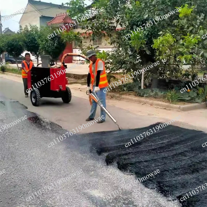 Portable Hot Asphalt Drum Sprayer Road Pavement Repair Machinery