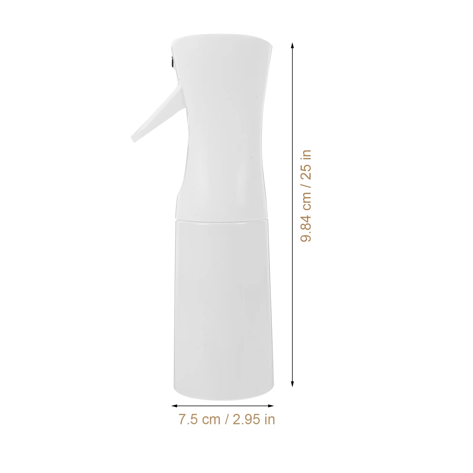 150ml Capacity Small Size Automatic High Pressure Continuous Spray Ultra-fine Mist Type Hairdressing Bottle