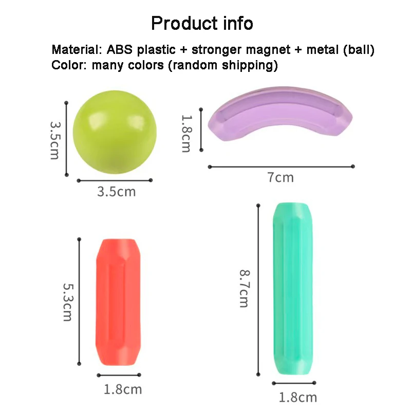 DIY Magnetic Constructor Blocks Toys for Kids Montessori Educational Toys Magnet Stick Rod Building Blocks For Children Boy Girl