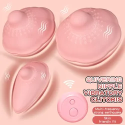 Nipple Sucking Pump 3D Breast Enlargement Massager Vacuum Clitoris Sucker Vibrator Female Masturbator Adults Sex Toys For Women