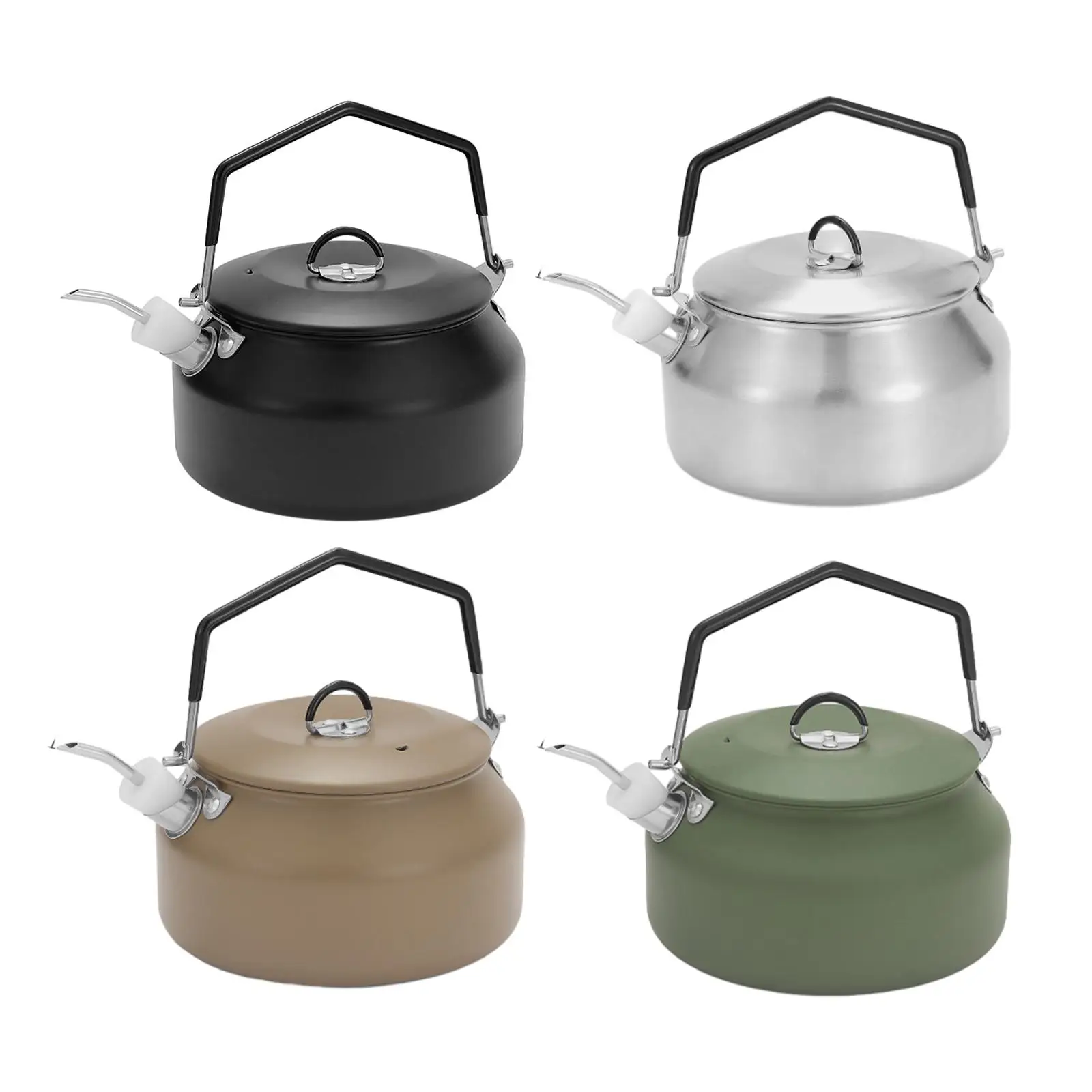 Camping Water Kettle Teapot Water Boiler for Mountaineering Hiking Barbecue