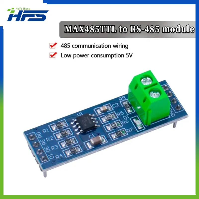 

MAX485 Module RS-485 TTL to RS485 MAX485CSA Converter Module For Arduino Integrated Circuits Products