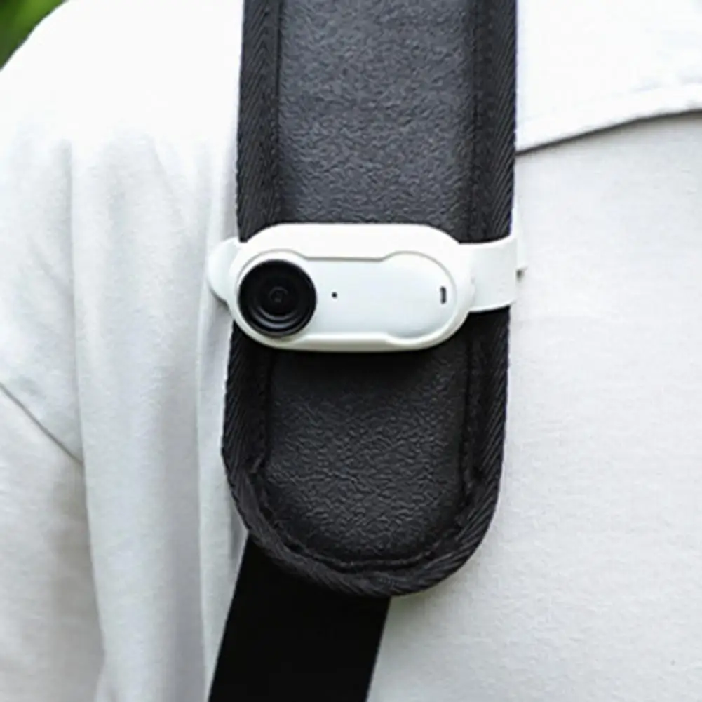 เคสซิลิโคนสําหรับกล้อง ตัวป้องกันกล้องป้องกันรอยขีดข่วน ตัวป้องกันกล้องซิลิโคน Insta360 Go3s พร้อมสายรัดป้องกันการสูญหายสําหรับ Ultimate