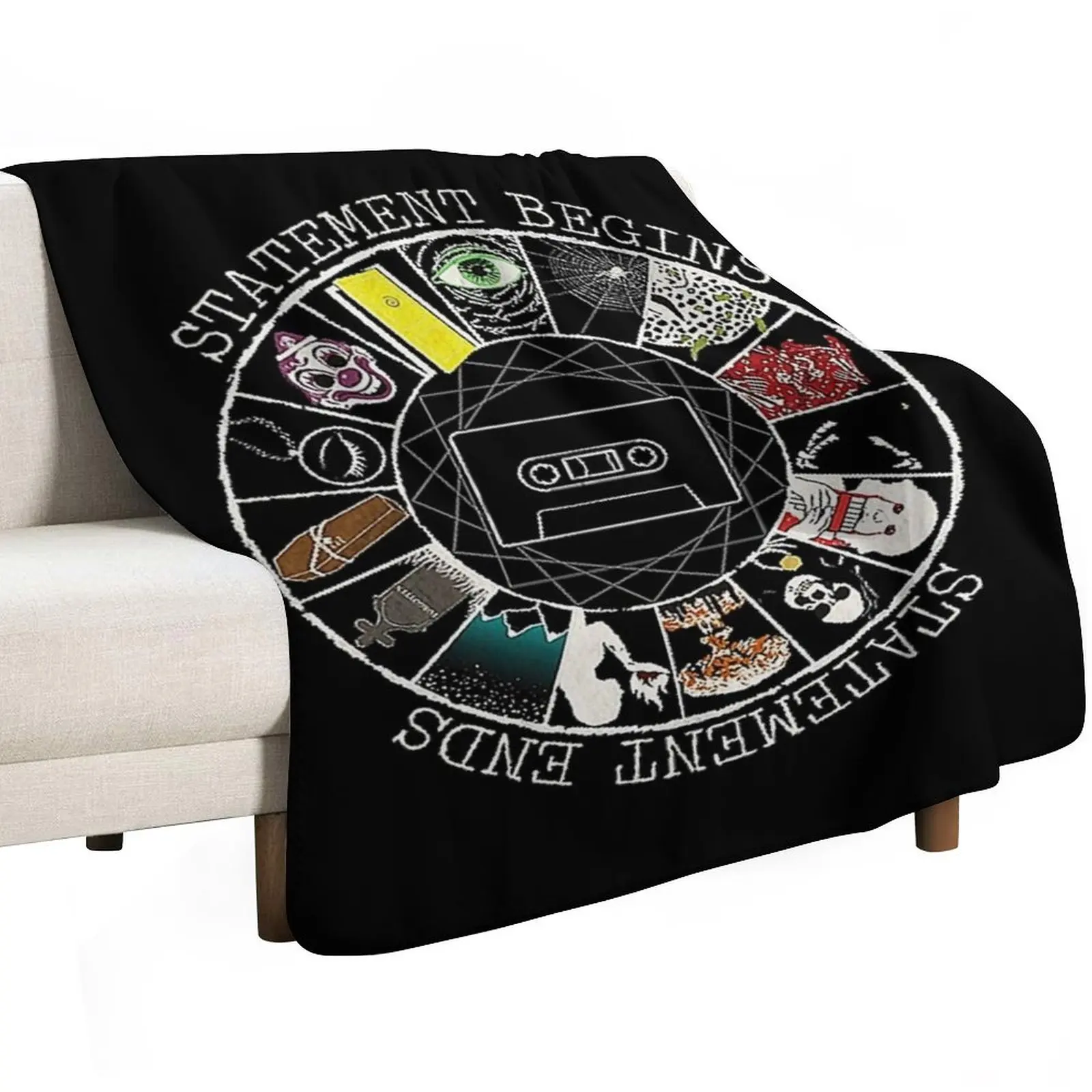 THE MAGNUS ARCHIVES Throw Blanket Designers valentine gift ideas Flannels Warm Flannel Fabric Blankets For Sofas Blankets