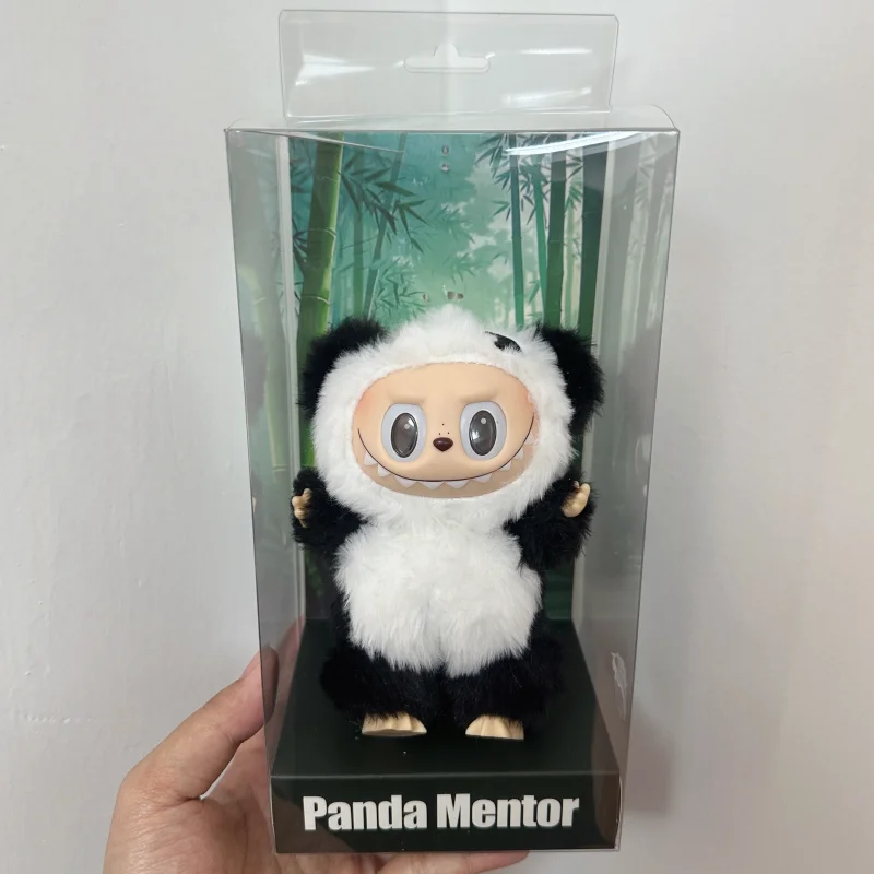 New Arrival Monster Labubu Series Chinese Panda Creat Handmade Change Vinyl Dolls Ornament Replica Toys Festival Birthday Gifts