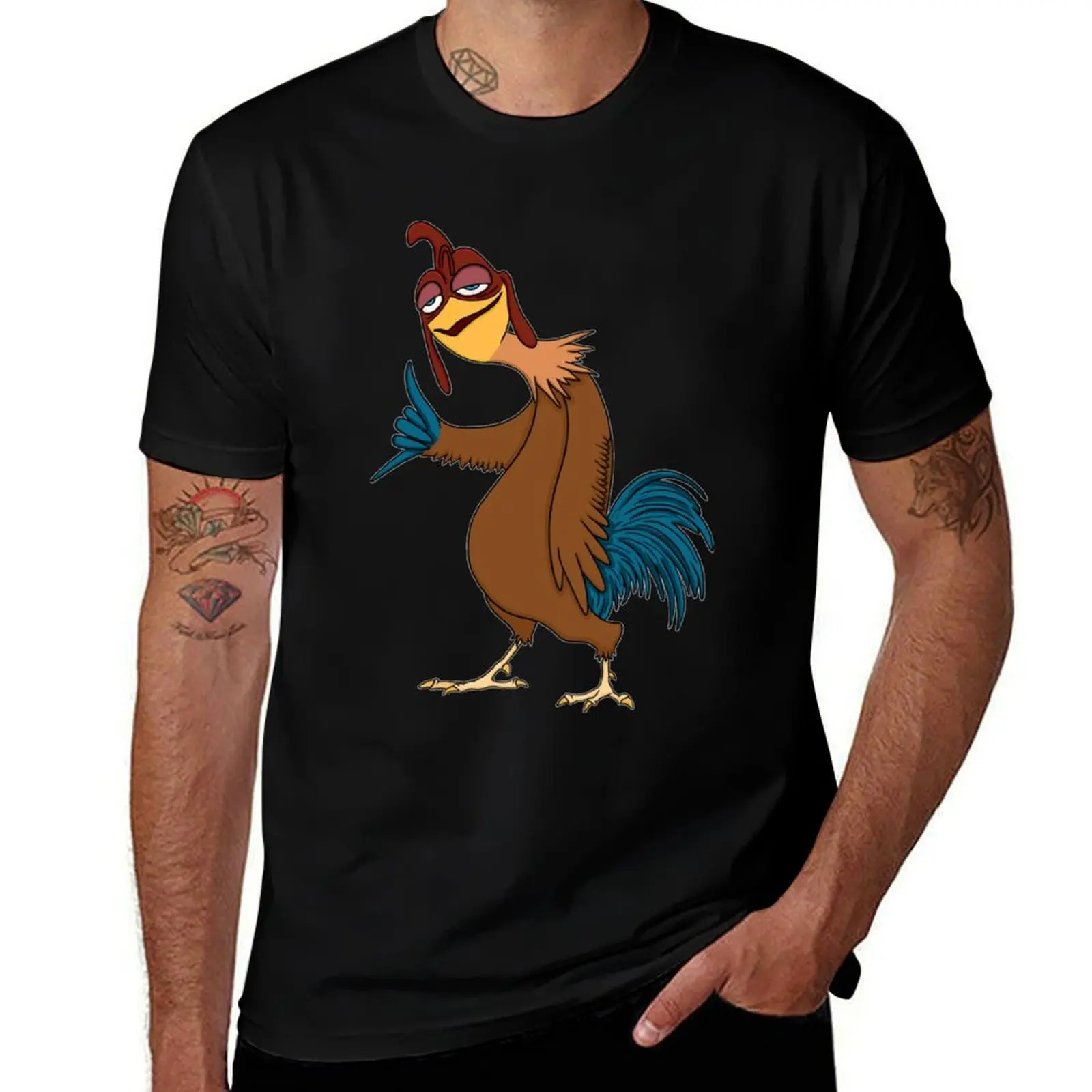 

casual T-Shirt cotton shirt t T-Shirt men a high shirt Joe man is vibe t shirt t quality Sticker cotton man 100% Chicken