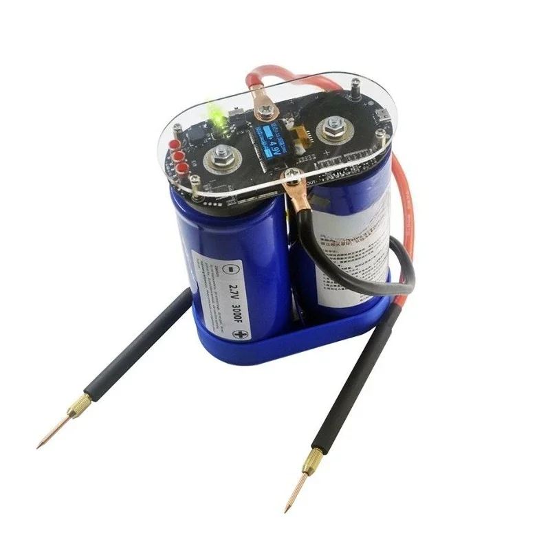 Screen display intelligent control double pulse Farad capacitor spot welding machine