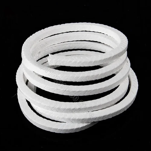 Imagen 2 del producto Correa de sellado de embalaje cuadrado PTFE, cuerda trenzada, sello de válvula de bomba, ancho expandido mecánico 6, 8, 10, 12, 14, 16, 18, 20, 25mm, 1 metro