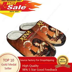 Xena Warrior Princess Home Cotton Slippers Mens Womens Gabrielle Plush Bedroom Keep Warm Shoes Thermal Slipper Custom Shoe