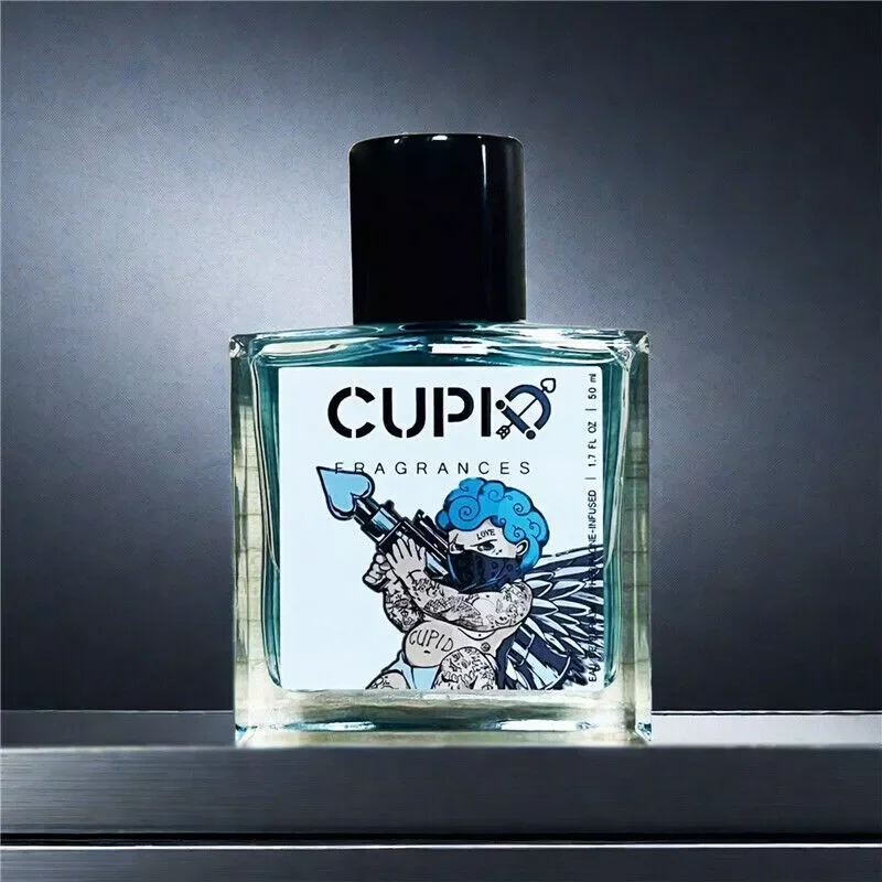 Colônia fresca duradoura para homens, Cupido, Estilo de Fragrância, Clássico, Cavalheiro, Charme, Presente Ideal, 1,7 floz, 50ml