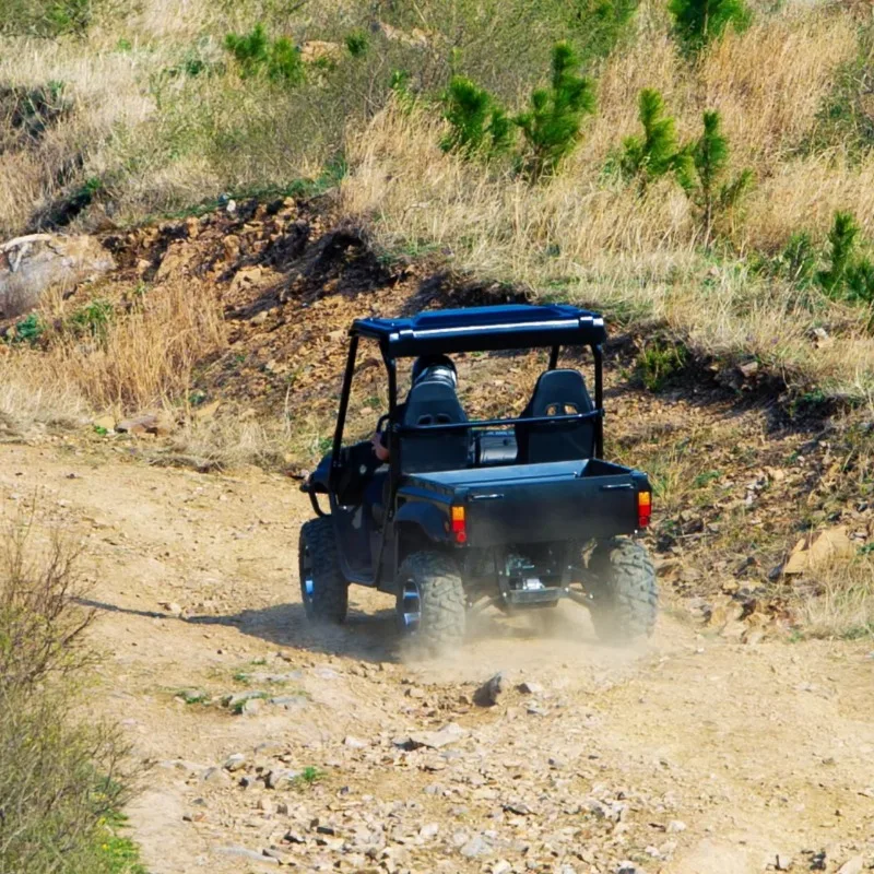 10KW Automatic 4WD Electric UTV off Road Side by Side Utility Vehicle for Ranch Forest Mountain Outdoor Hunting Use