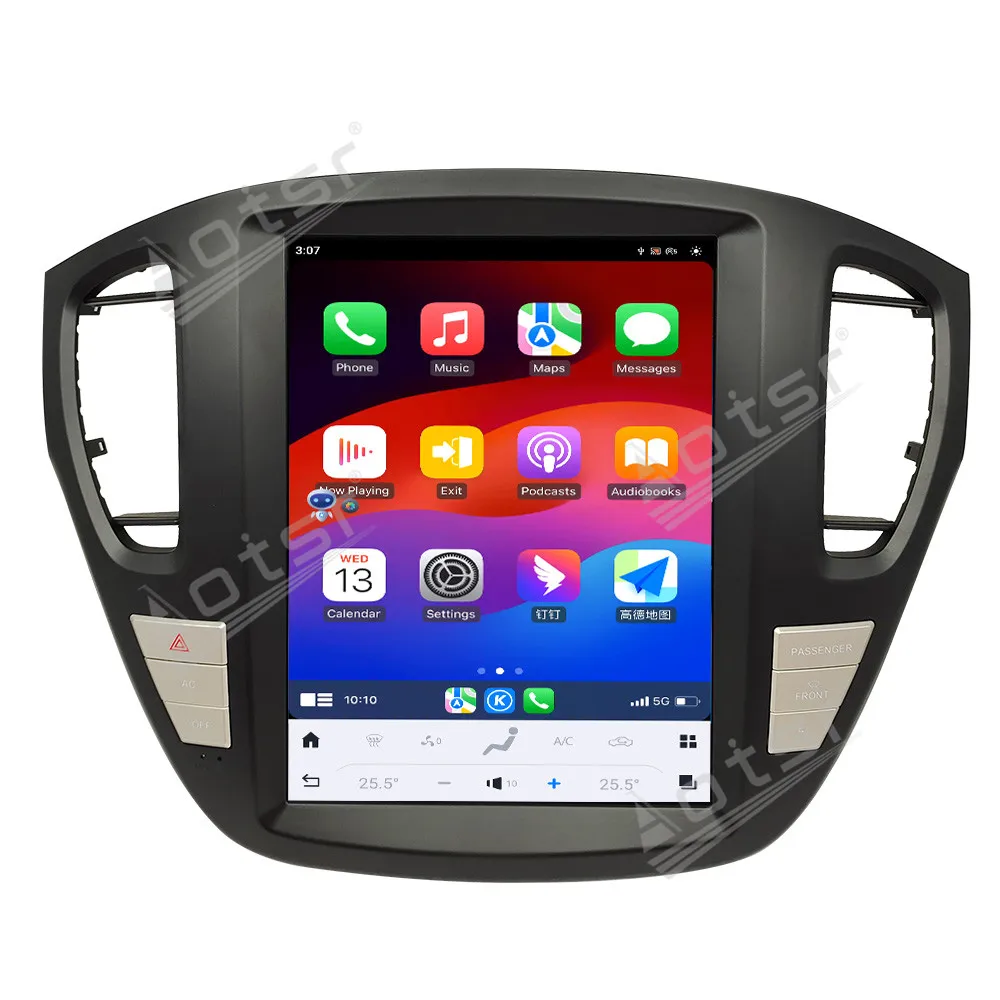 Para Toyota Highlander 2001-2007 navegación GPS para coche de 12,1 "con CarPlay, sistema de información Multimedia con pantalla táctil Android Auto HD