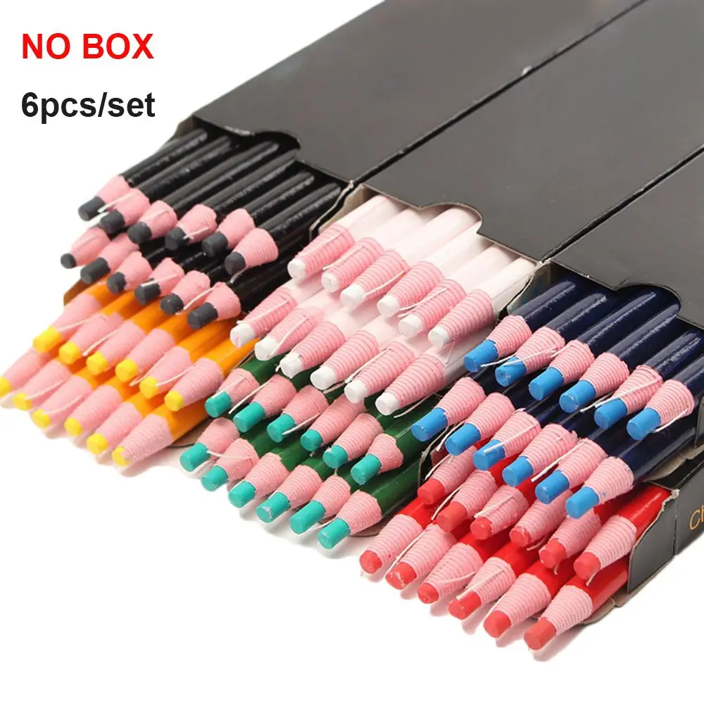 6PCS/SET String Painting Graffiti Colored Crayon Marker Paper Roll Pen Wax Pencil