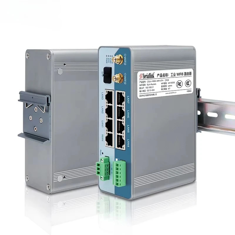 Sinolink industrial-grade 8-port high-power wireless wifi 6 ap bridge router with poe output