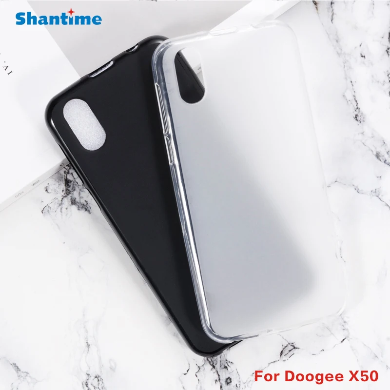Case for Doogee X50 TPU Shockproof Rubber Cover Protective Bumper Flexible Shell for Doogee X50