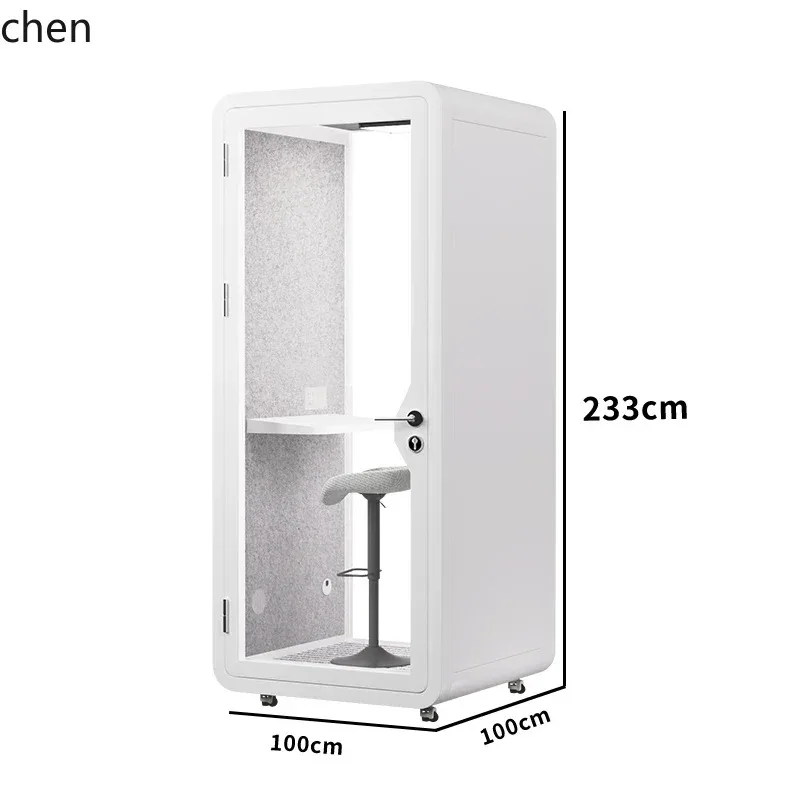 Soundproof Room Home Piano Silent Chamber Recording Studio Movable Telephone Booth Conference Cabin