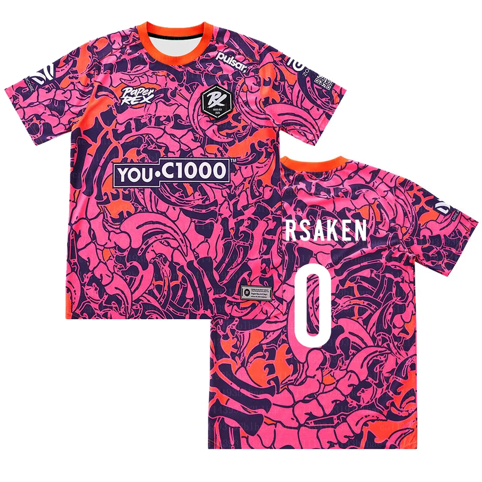 Paper Rex Raptor 2025/26 Team Jersey Fans Custom Esports Club PRX