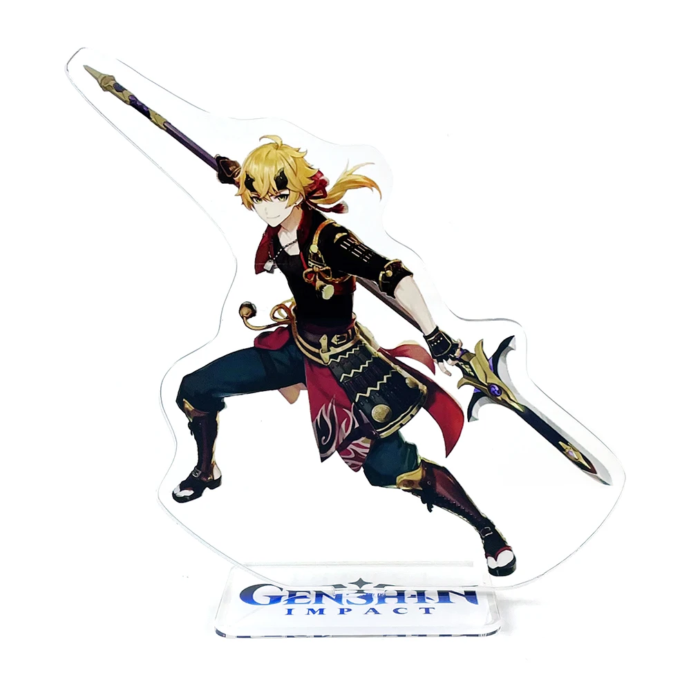 Genshin Impact characters Thoma Arataki Itto Gorou acrylic stand figure model plate holder topper anime