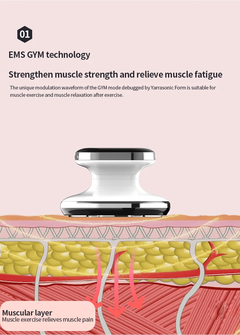 4-in-1-Cellulite-Massagegerät, Entferner, Körperformungsmaschine, kabellose elektrische Körper-Schlankheitsmassage für Bauch, Taille, Arm, Bein, Hintern – Detail 6