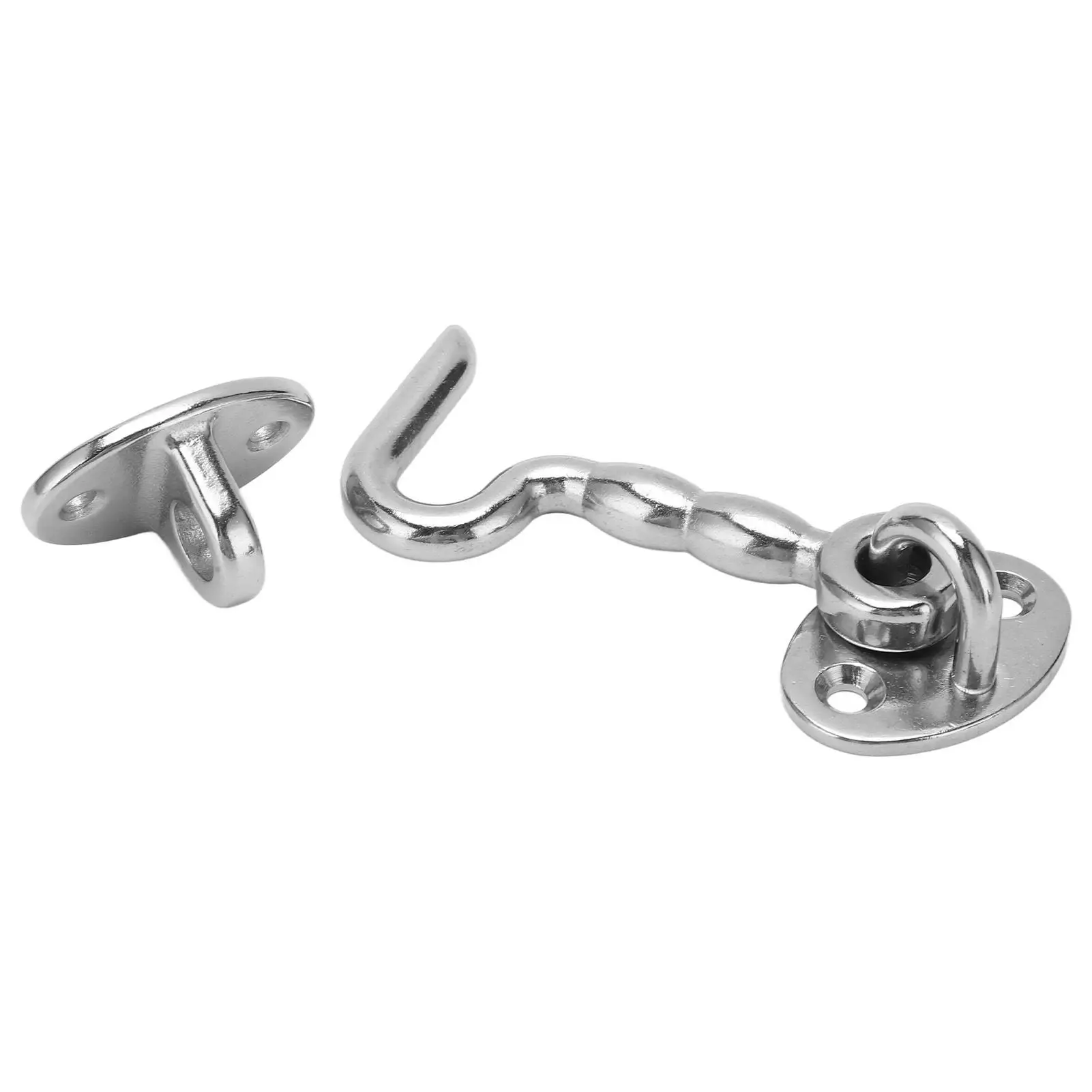 Stainless Steel Door Hook with Eye - Heavy Duty and Durable for boat