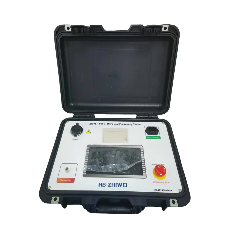 Portable 80kv Ultra Low Frequency (VLF) Hi Pot Tester Optimized Testing Equipment System