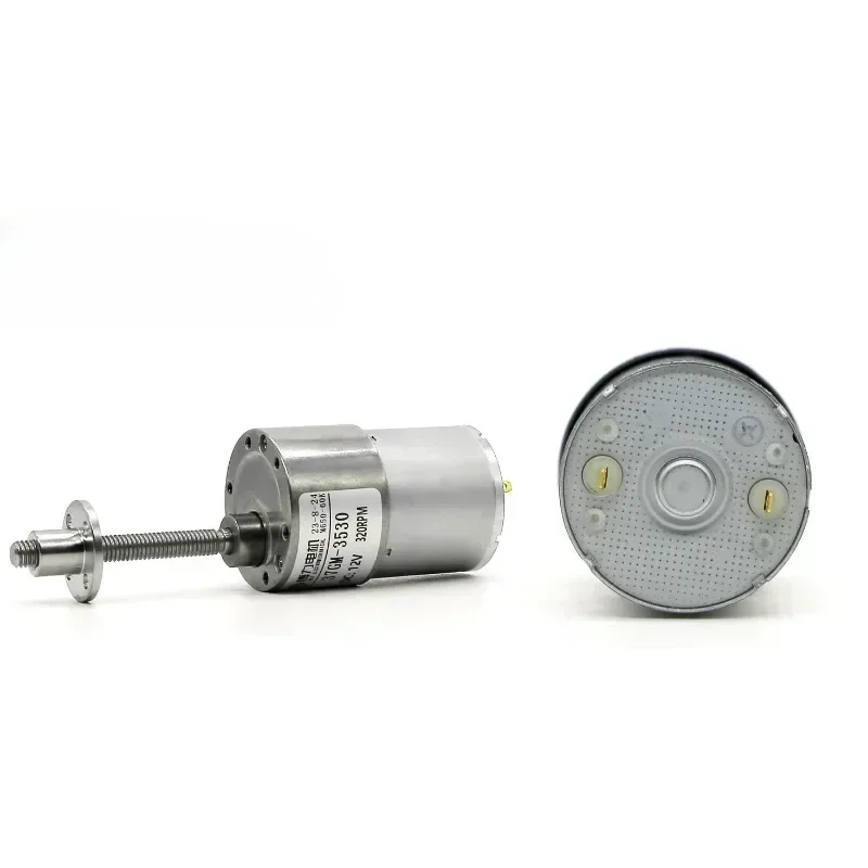 BL37-3530 Threaded Shaft DC Deceleration Motor Brush Speed Control 12V24V Micro High Torque Low Speed Motor for Automation
