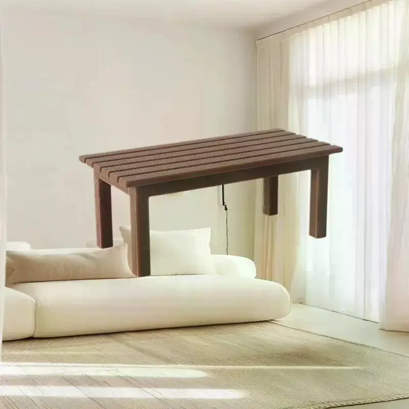1/12 Dollhouse Simulation Table Bench Model Dollhouse Furniture Decoration Dolls House Living Scene Ornament Pretend Play Toys
