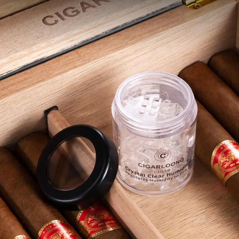 Cigar Humidor Humidifier, Tobacco Moisturizing Pot, Crystal Gel, Small Humidification, Cigar Accessories