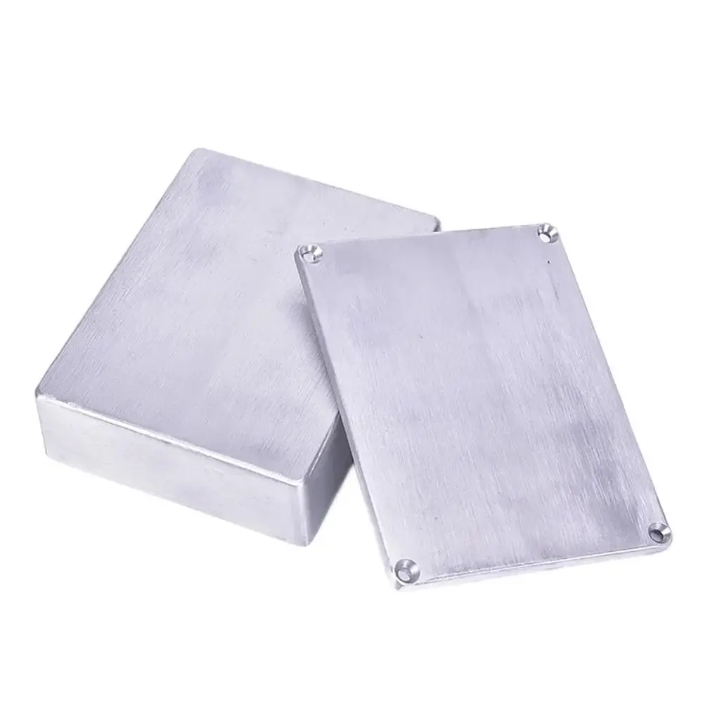 1Pcs 1590 Series Guitar Effects Pedal Enclosure Effects Pedal Aluminum Diecast Stomp Box Case Multiple Sizes Toggle Switch Box
