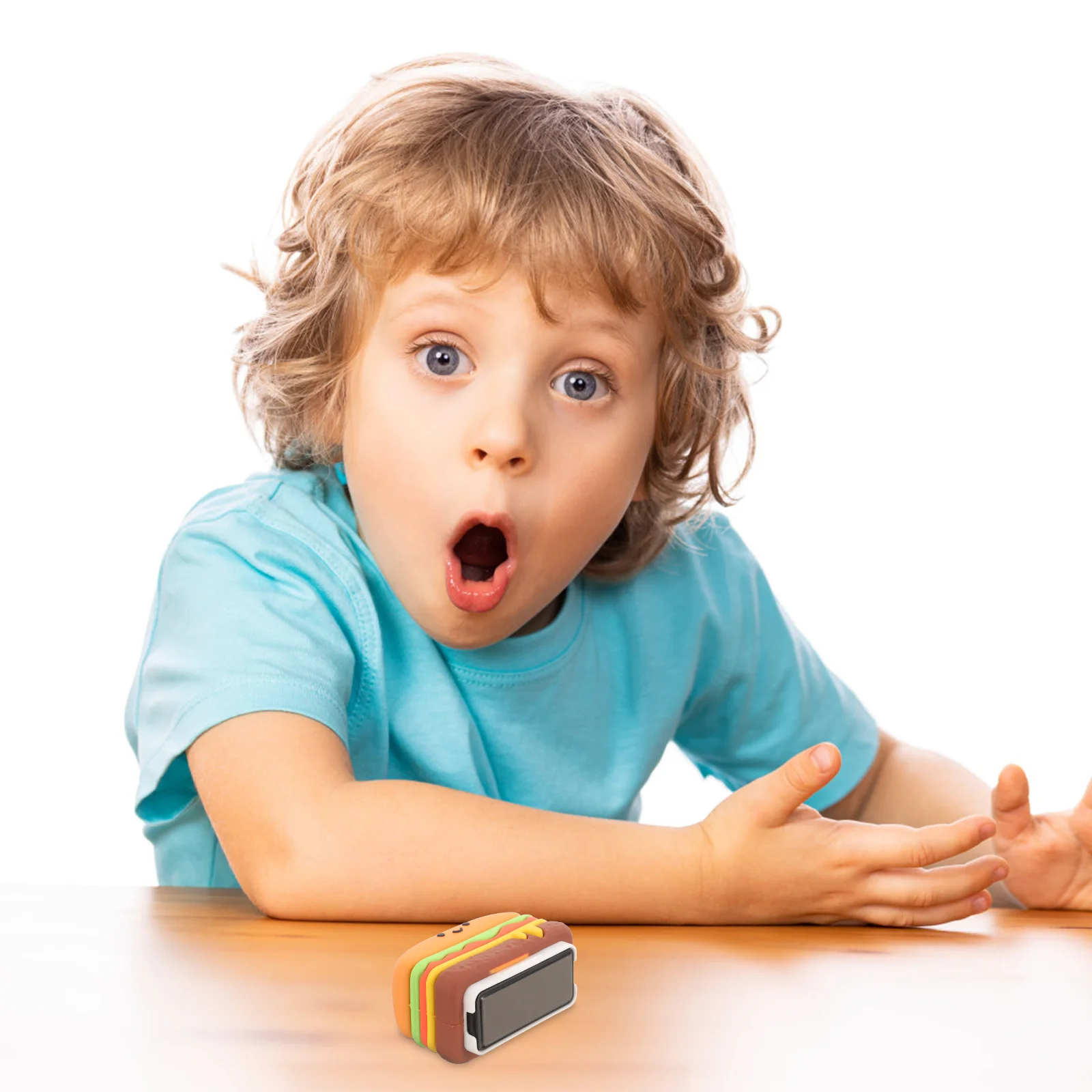 

Food Shaped Kids Name Stamp Plastic Clothing Label Stamp for Children Cute Cartoon Garment Identifier Quick Dry Fade Resistant