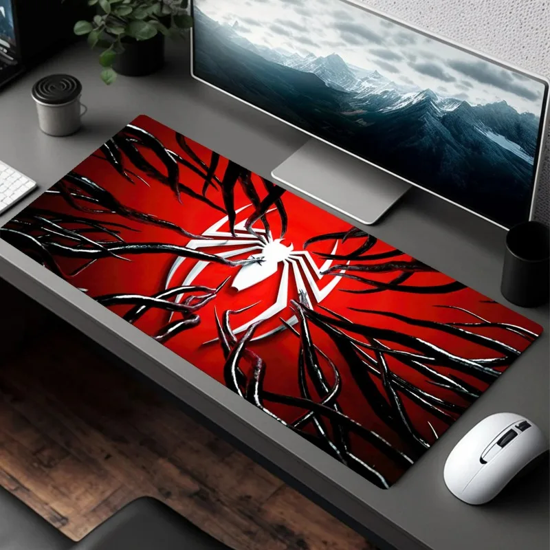 Spider Print Mouse Pad Gamer Large Mousepad Non Slip Home Office Laptop Computer Keyboard Desk Mats Gaming Accessories Mice Mat