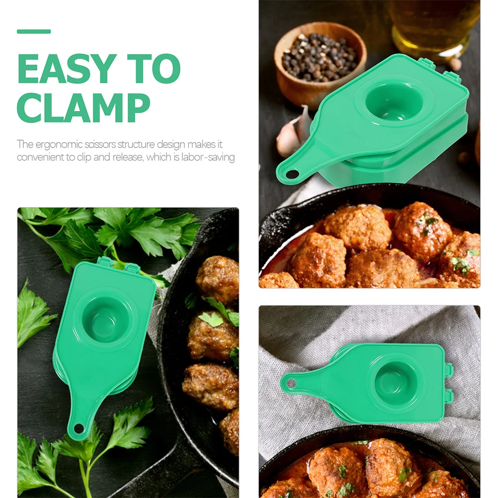 

2Pcs Meatball Maker Multifunctional Meat Baller Tool for Meat Fish Shrimp Balls Non-Stick Easy Clean Kitchenware